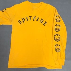 Long sleeve spit fire tee